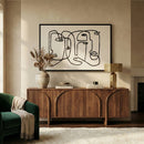 Stylized Line Art Painting | OROA Modern Faces