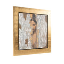 Gold Framed Woman Painting | OROA Modern Stey