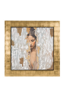Gold Framed Woman Painting | OROA Modern Stey | Oroatrade.com