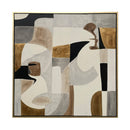Abstract Multicolored Painting 59" x 59" | OROA Modern Ain