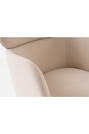 Beige Vegan Leather Dining Chair | OROA Modern Shannon | Oroatrade.com
