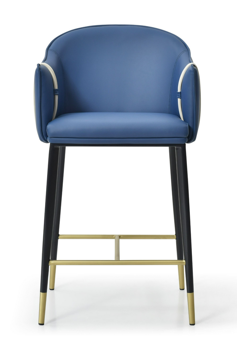 Vegan Leather Counter Chair | OROA Modern Calder | Oroatrade.com