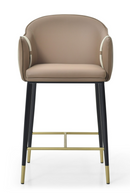 Vegan Leather Counter Chair | OROA Modern Calder | Oroatrade.com