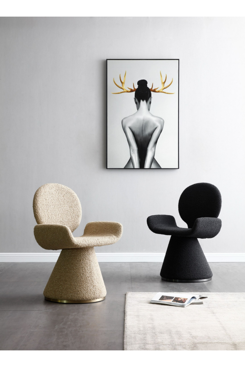Conical Base Dining Chair | OROA Modern Neptune | Oroatrade.com