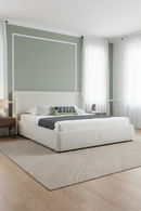 White Upholstered Bed | OROA Modern Butler | Oroatrade.com