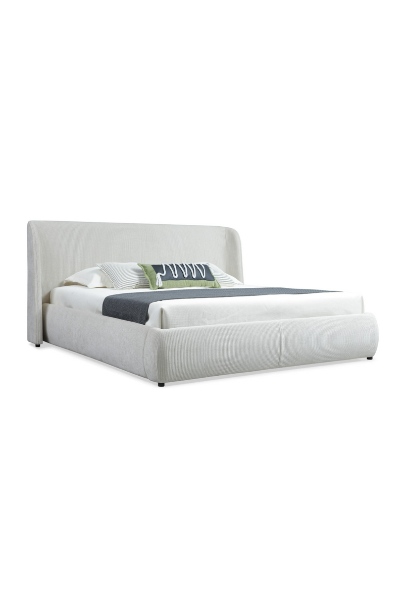 White Upholstered Bed | OROA Modern Butler | Oroatrade.com