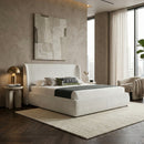 White Upholstered Bed | OROA Modern Butler | Oroatrade.com