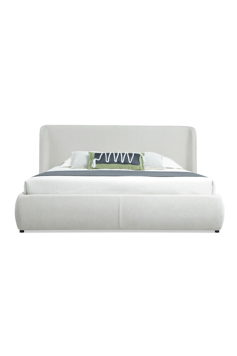 White Upholstered Bed | OROA Modern Butler | Oroatrade.com