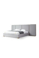 Gray Linen Eastern King Bed | OROA Modern Athena | Oroatrade.com
