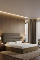 Leather and Shagreen Bed | OROA Modern Lois | Oroatrade.com