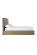 Leather and Shagreen Bed | OROA Modern Lois | Oroatrade.com