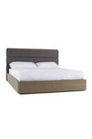 Leather and Shagreen Bed | OROA Modern Lois | Oroatrade.com