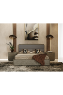 Leather and Shagreen Bed | OROA Modern Lois | Oroatrade.com