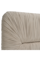 Beige Velvet Bed | OROA Modern Florence | Oroatrade.com