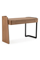 Walnut 2-Drawer Writing Desk | OROA Modern Langford | Oroatrade.com