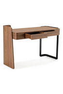Walnut 2-Drawer Writing Desk | OROA Modern Langford | Oroatrade.com