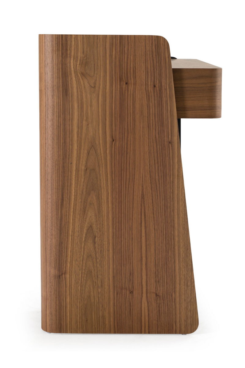 Walnut 2-Drawer Writing Desk | OROA Modern Langford | Oroatrade.com