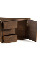 Beige Leather Desk | OROA Modern Kerouac | Oroatrade.com