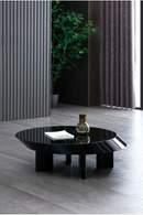 Black Round Coffee Table | OROA Modern CT106 | Oroatrade.com