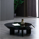 Black Round Coffee Table | OROA Modern CT106 | Oroatrade.com