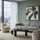 Black Triangular Coffee Table | OROA Modern CT107 | Oroatrade.com