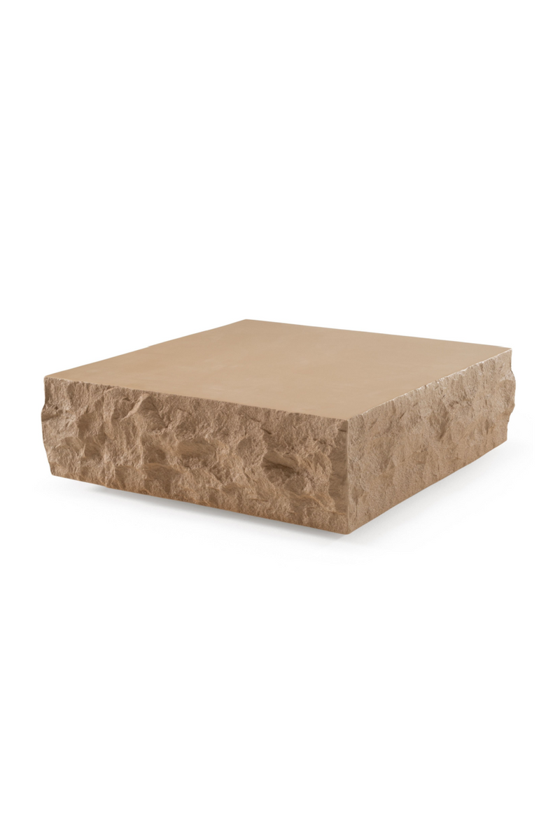 Square Fiberglass Coffee Table | OROA Modern Quarry | Oroatrade.com