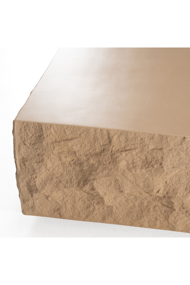 Square Fiberglass Coffee Table | OROA Modern Quarry | Oroatrade.com
