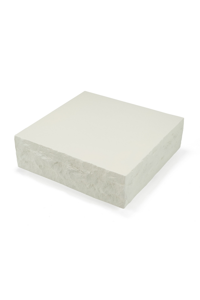Square Fiberglass Coffee Table | OROA Modern Quarry | Oroatrade.com