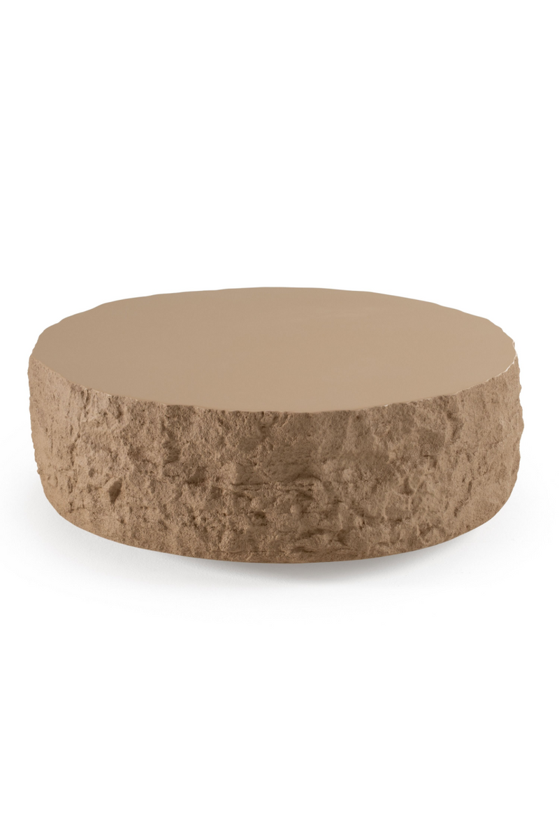 Round Fiberglass Coffee Table | OROA Modern Quarry | Oroatrade.com