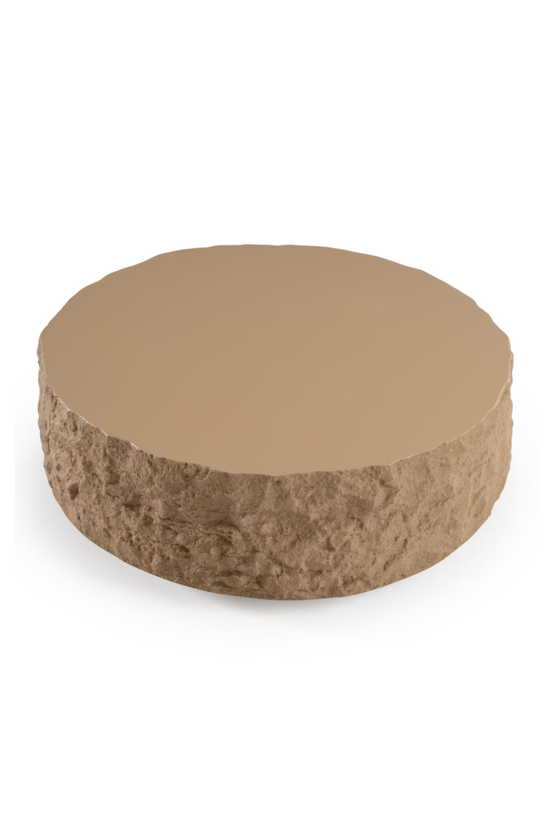 Round Fiberglass Coffee Table | OROA Modern Quarry | Oroatrade.com