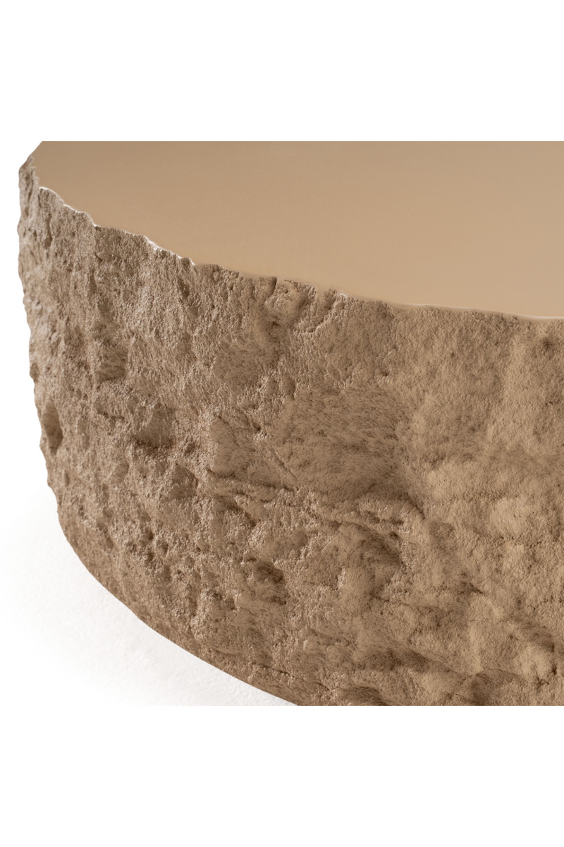 Round Fiberglass Coffee Table | OROA Modern Quarry | Oroatrade.com