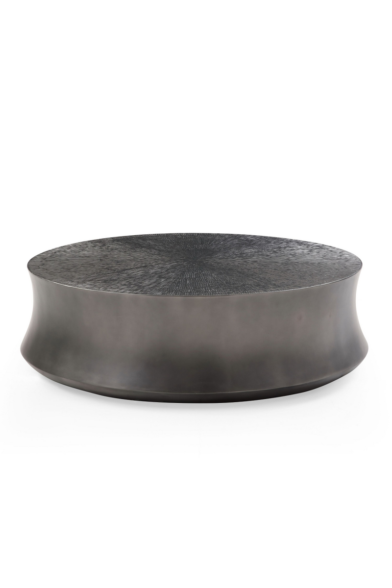 Antique Gray Round Coffee Table | OROA Modern Airdrie | Oroatrade.com