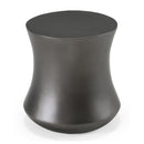 Antique Gray Fiberglass End Table | OROA Modern Airdrie