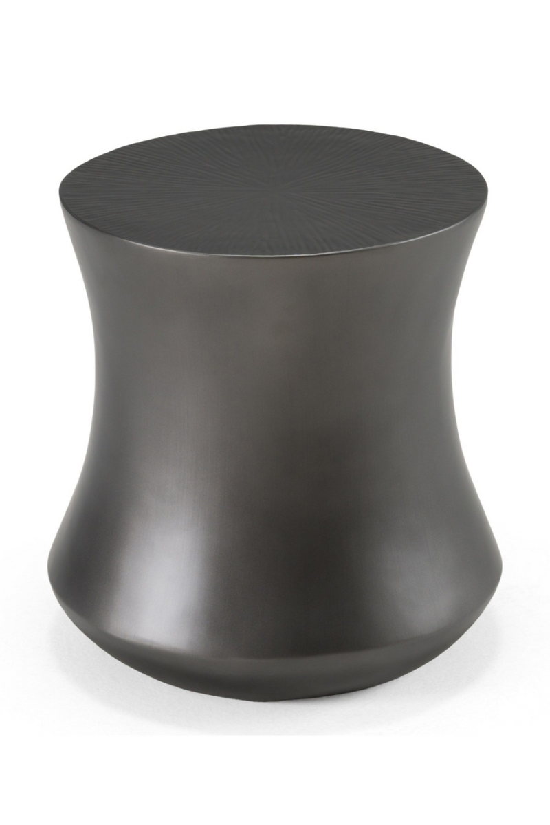 Antique Gray Fiberglass End Table | OROA Modern Airdrie | Oroatrade.com