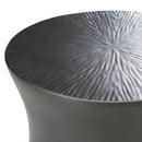 Antique Gray Fiberglass End Table | OROA Modern Airdrie