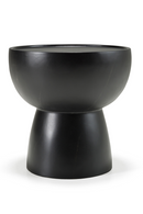 Black Fiberglass End Table | OROA Modern Akron | Oroatrade.com