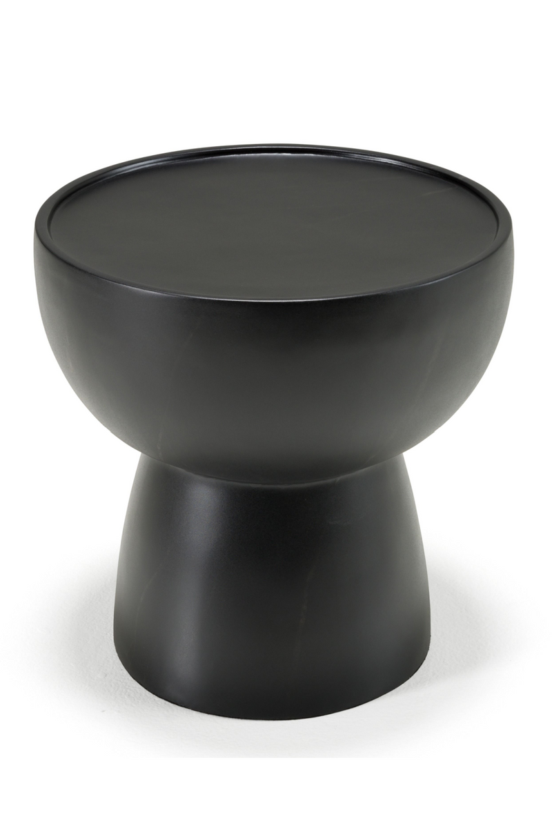 Black Fiberglass End Table | OROA Modern Akron | Oroatrade.com