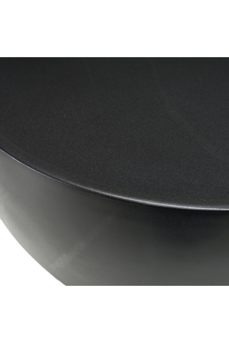 Black Fiberglass End Table | OROA Modern Akron | Oroatrade.com