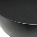 Black Fiberglass End Table | OROA Modern Akron