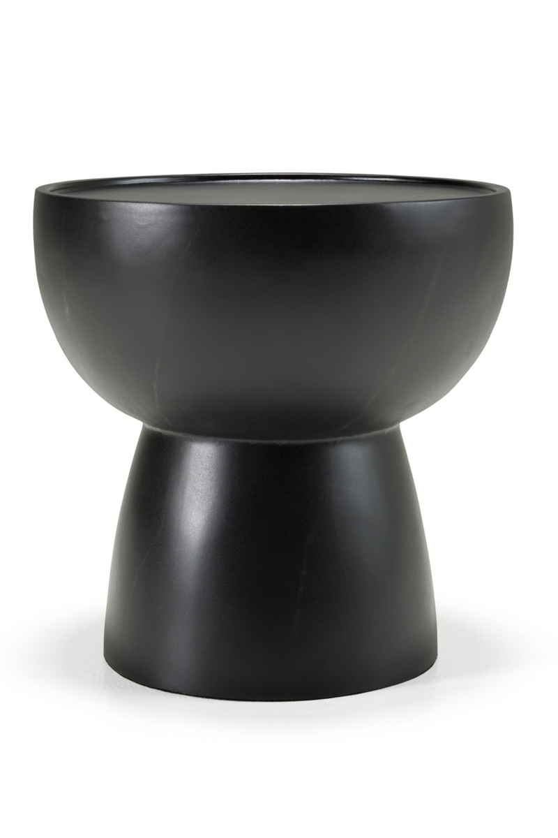 Black Fiberglass End Table | OROA Modern Akron | Oroatrade.com
