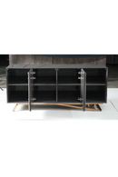 Rose Gold Inlaid 4-Door Sideboard | OROA Modern Katzu | Oroatrade.com