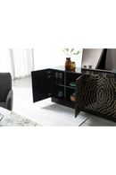 Gold Inlaid 4-Door Sideboard | OROA Modern Jonah | Oroatrade.com