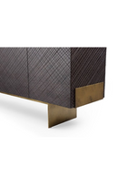 Brown Wood 4-Door Sideboard | OROA Modern Gerald | Oroatrade.com