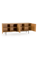 Geometric Patterned Oak Sideboard | OROA Modern Azteca | Oroatrade.com