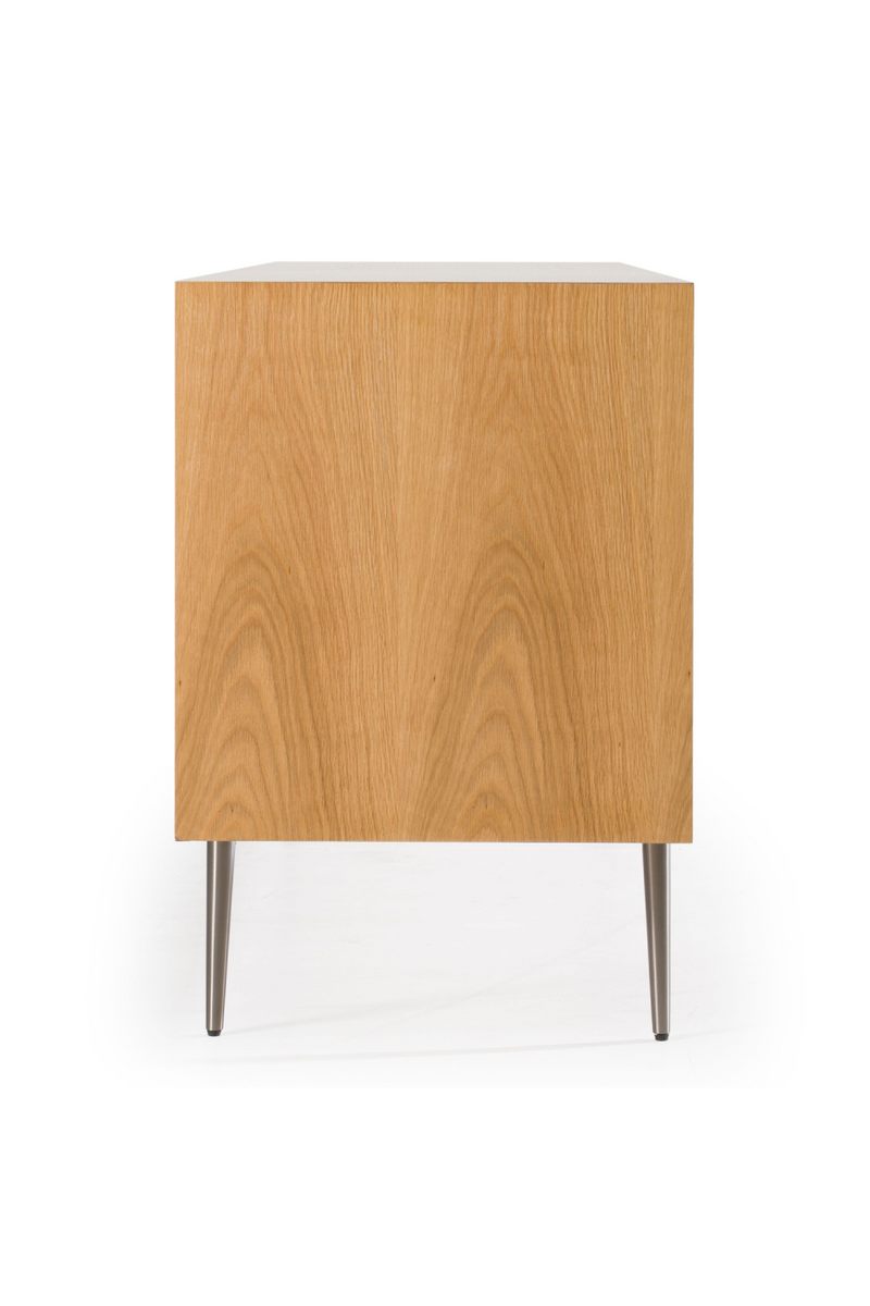 Geometric Patterned Oak Sideboard | OROA Modern Azteca | Oroatrade.com