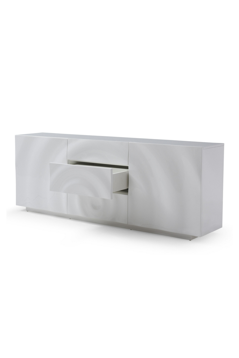 White High Gloss Sideboard | OROA Modern G2575 | Oroatrade.com