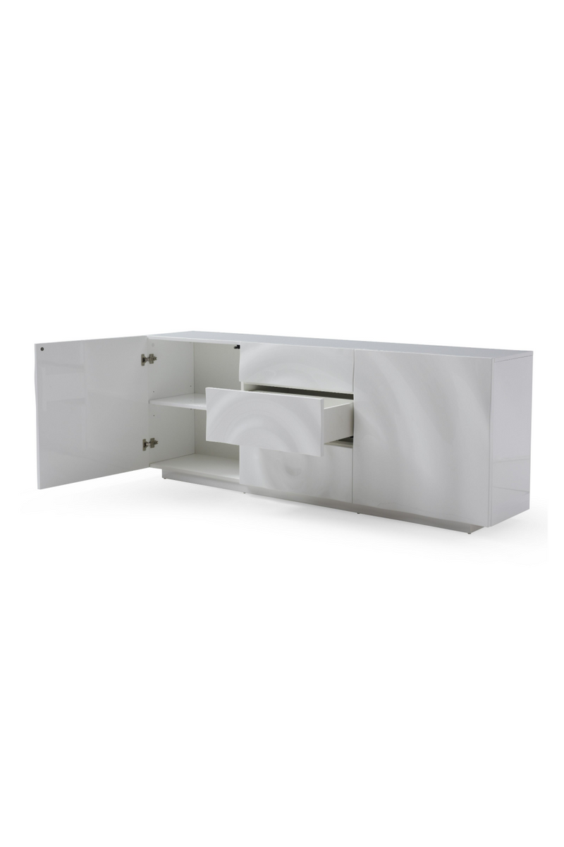 White High Gloss Sideboard | OROA Modern G2575 | Oroatrade.com