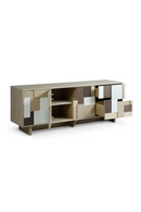 Multi-Colored Patterned Sideboard | OROA Modern G2578 | Oroatrade.com