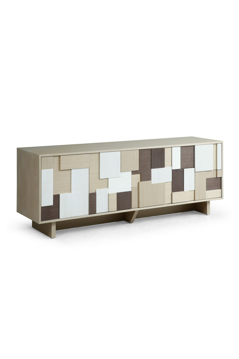 Multi-Colored Patterned Sideboard | OROA Modern G2578 | Oroatrade.com