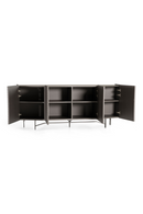 Patterned Silver 4-Door Sideboard | OROA Modern Raphael | Oroatrade.com